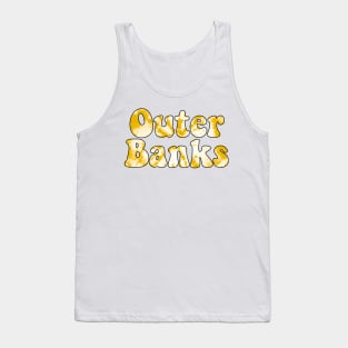 Tie Dye Yellow OBX Tank Top